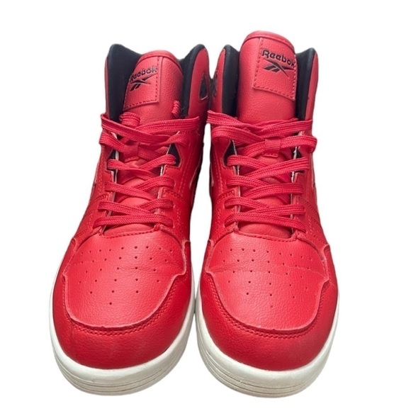 Reebok men’s red and black high top sneaker size 6 - Picture 3 of 6